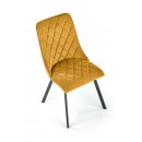 Стул HALMAR K450 горчичный/черный